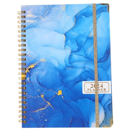 OSOLADY 年ポータブルアカデミックプランナー 手帳 多機能オーガナイザー 日スケジュール帳付き 旅行 オフィス 学生向け実用的メモ帳