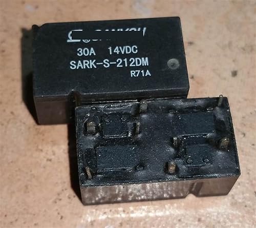 Relais 8 broches SARK-S-212DM pour optimiser l'alimentation électrique d'un van aménagé en 12V 30A