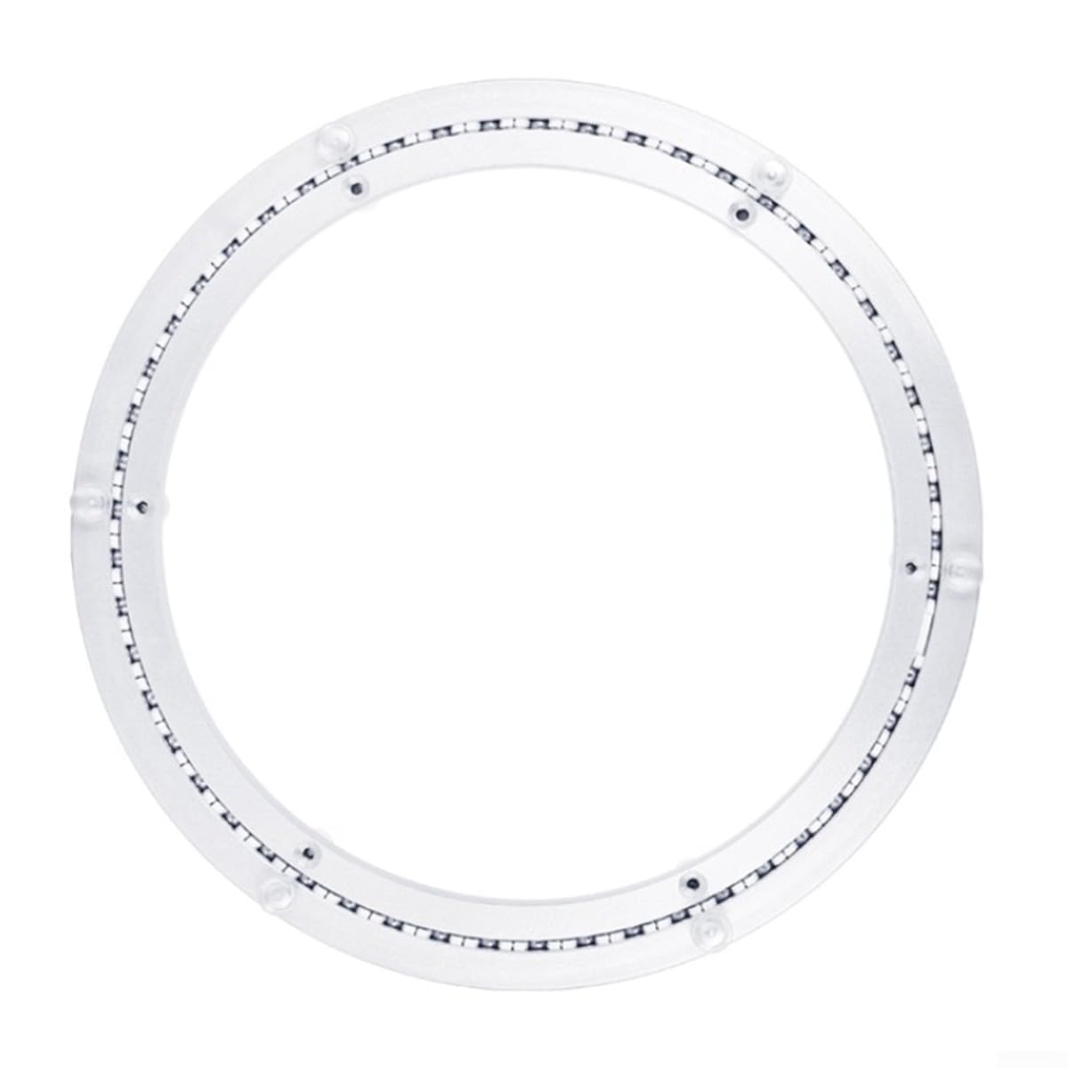 Plateau tournant Lazy Susan en alliage d'aluminium - Solution pratique pour organiser votre cuisine ou votre salle à manger (35,6 cm)