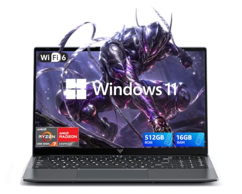 Image of Light Gaming Laptop, ΑΜD Ryzen 7 5700U(Up to 4.3GHz), 16GB RAM 512GB SSD