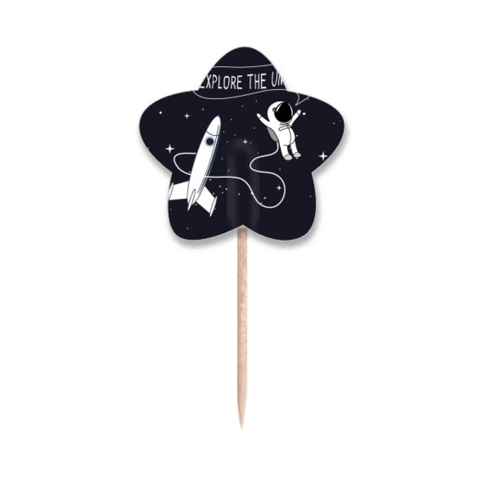 Cure-dents de voyage cure dent portable motif étoiles accessoire interdentaire