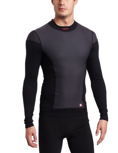 Craft Sportswear Men's Active Extreme Long Sleeve Base Layer Athletic Training Fitness Shirt: cooling/sport/bike/ski/run/sun/protection/top