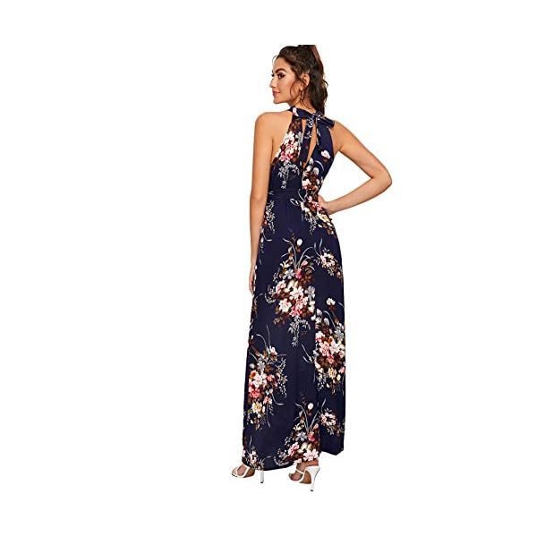 Floerns-Womens-Sleeveless-Halter-Neck-Vintage-Floral-Print-Maxi-Dress Floerns Women's Sleeveless Halter Neck Vintage Floral Print Maxi Dress A Navy Flower M