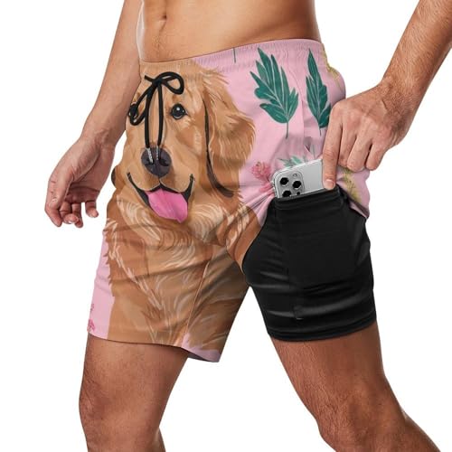 Fit Swim Trunks Big & Tall Half Pants for Men Boy, Loose Fast Dry Underwear