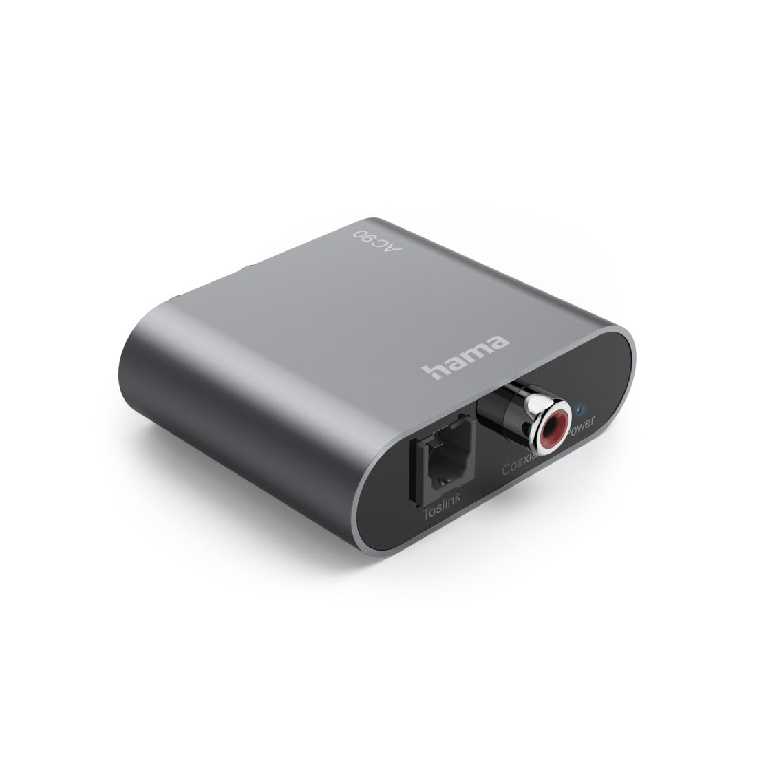 Hama Audio Konverter digital auf analog (zum Anschluss von HiFi Anlage, Verstärker, Kopfhörer, 2x digitaler Eingang optisch/koaxial, 1x analoger Ausgang Line Out, zum Nachrüsten für Flat TV etc.)