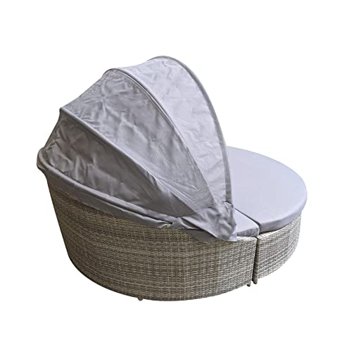 Home Islands Taipeh XL Sonneninsel Loungeinsel Daybed Loungebett Polyrattan – Bild 4