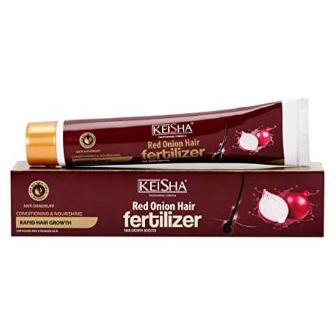 Keisha Red Onion Hair Fertilizer Cream 70ml for rapid hair growth Cover