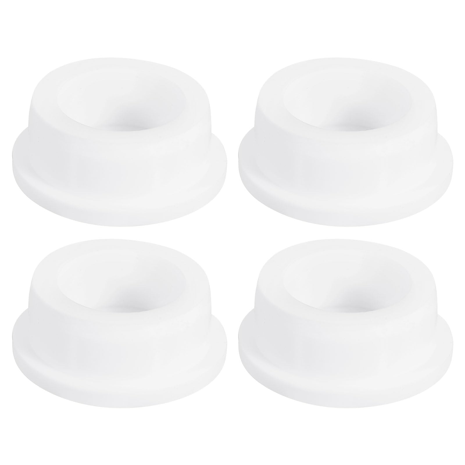 uxcell 4Pcs White Plug Holes, Waterproof Rubber Button Plug for 36mm / 1.42" Hole