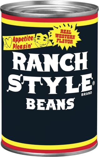 Ranch Style Canned Pinto Beans, Real Western Flavor, 15 oz (Pack of 6)