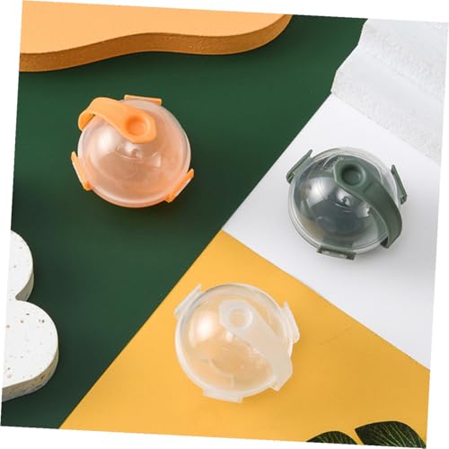 Molde de hielo esférico de plástico naranja 12 pcs miniatura 7