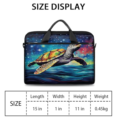 Bolsa para Laptop Estilo Tortuga Marina 15 Pulgadas miniatura 2