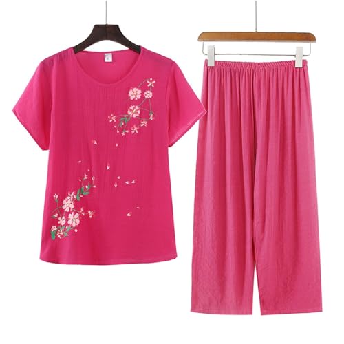 Pantalon à manches courtes en coton lin d'une douceur absolue - 2