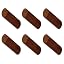 6 Pack - Walnut