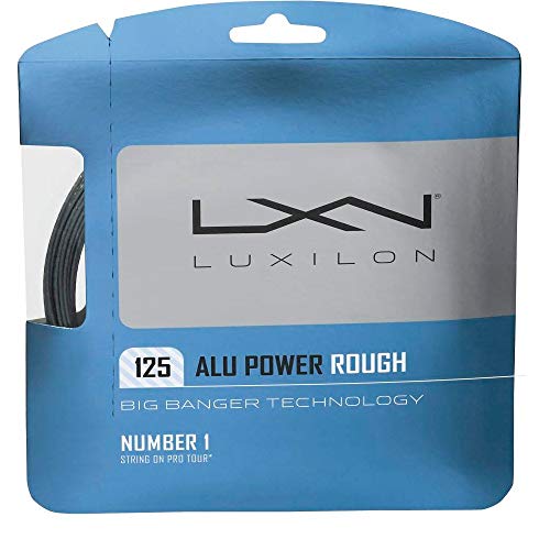 Luxilon ALU Power, Feel, Rough, Soft, Spin, Tennis String Set (ALU Power Rough [1 Set])