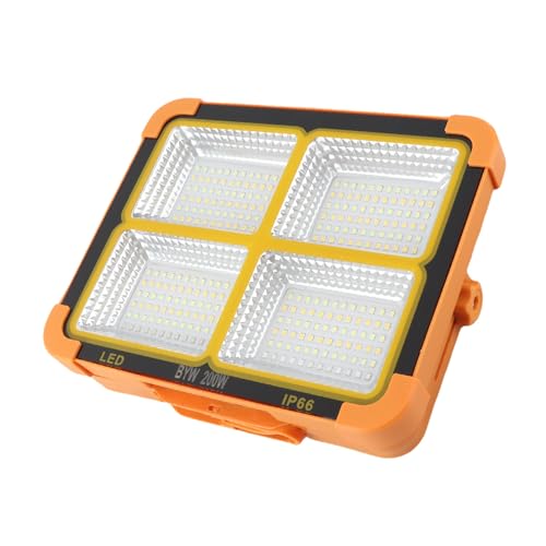 Lumière de travail solaire portable LED 200W Fafeicy étanche IP65