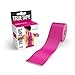 TRUETAPE® - Kinesiologie Tape I ungeschnitten | 5m x 5cm Rolle I Perfekter Komfort | wasserfestes & elastisches Kinesiotape für den Sport | Kinesiotapes | Pink