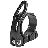Quick-Release Aluminum Seat Post Clamp, CNC Machined 1.25-Inch Collar for Mountain and Road Bikes