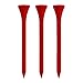 Wood Golf Tees, Red, 3.25" (200 Tees)