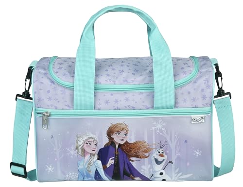 Scooli - Disney Frozen Sporttasche für Kinder - Geräumiges Hauptfach -...