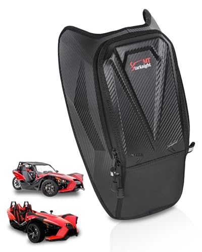 StarknightMT Upgraded Slingshot Center Console Bag Water-resistant Compatible with Polaris Slingshot SL S LE SLR GT 2015-2026 Storage Bag 1680D Cab Pack Center Seat Tool Console Bags