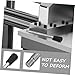 POPETPOP 3pcs Industrial Clamping Crank Handle Thread Revolving Handle for Easy Installation Lathe Machines and Workshop Repairs Smooth Surface for Comfortable Grip and Versatile