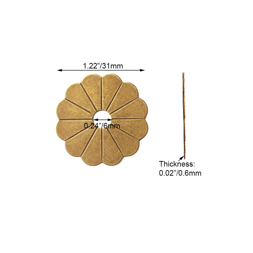 Brass Washers - Decorative Hardware for Furniture -3