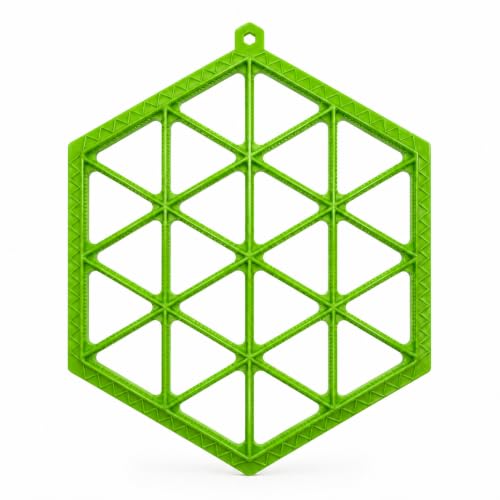 Image of Samosa Maker Mould, 24 Cavity Samosa Tray, ABS Plastic - Green | Sealing dots, ABS plastic body, makes 24 samosas at once; keep filling away from edges for better sealing, Made in India
