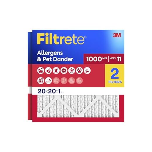 Filtrete 20x20 AC Filter, 2-Pack