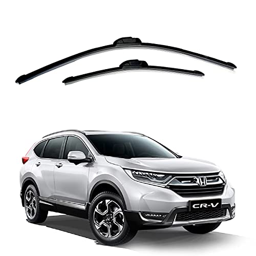 Image of Oshotto (O.E.M Type) Frameless Wiper Blades Compatible with Honda CR-V (24 inch / 16 inch)