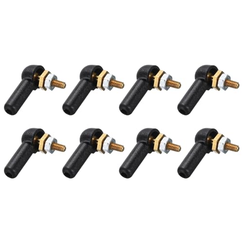 MECCANIXITY M2xL16mm Lever Steering Linkage Tie Rod Ball Head Link Joint End for RC Crawler Car Pack of 8