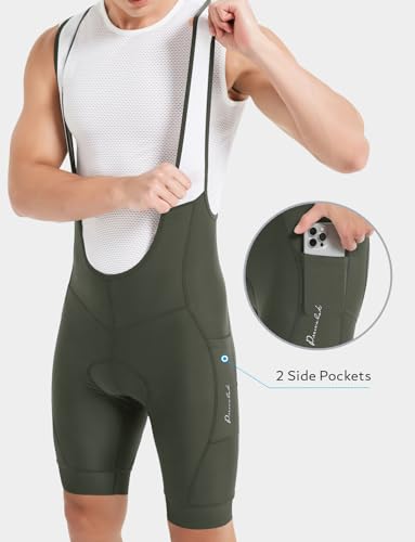Image of Przewalski Men's 3D Padded Cycling Bike Bib Shorts, Excellent Performance and Better Fit