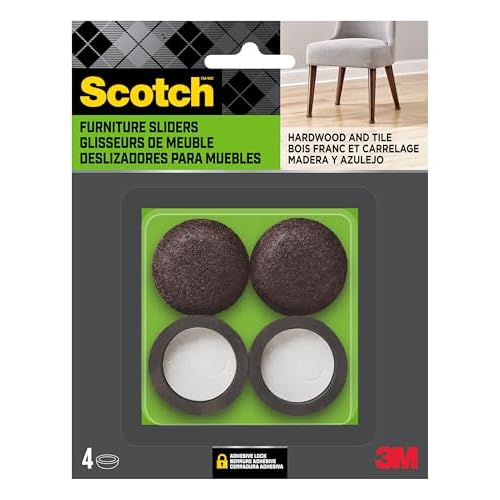 Scotch Felt Pad Cups for Furniture Protection