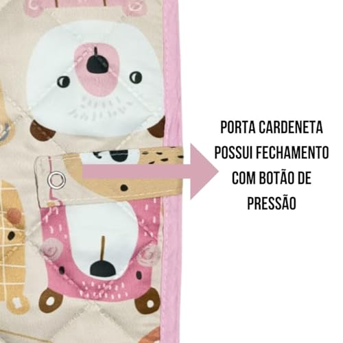 Capa Para Caderneta de Vacinação Bebê/Capa Protetora/Vacinas/Porta Documentos Bebê/Menino Menina (Ur