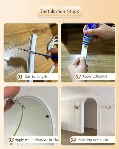 Kit d'arche de porte pour masquer les défauts d'ouverture murale