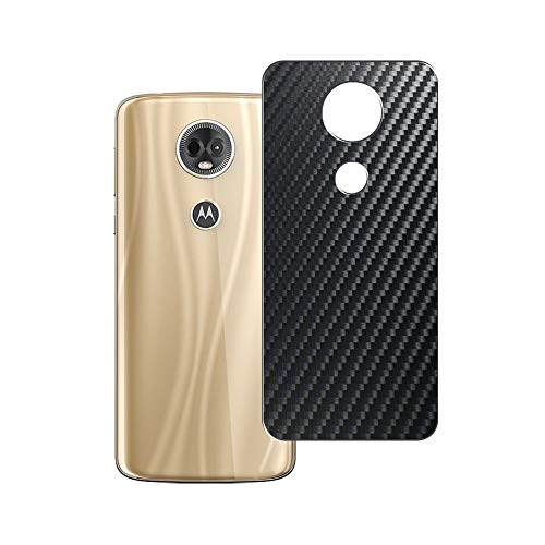 VacFun 2 Piezas Protector de pantalla Posterior, compatible con Motorola Moto E5 Plus, Negro Película de Trasera Espalda Piel NuevaVersión