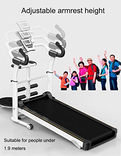 Caminadora Plegable Mecánica con Pantalla Led y Monitor de Ritmo Cardíaco miniatura 7