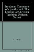 Broadman Comments 1961 B000HWHK54 Book Cover