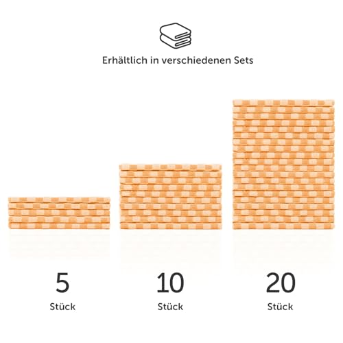 Blumtal Geschirrtücher Baumwolle 50x70 cm im 20er Set - Oeko-TEX zertifizierte Küchentücher - extrem saugstarke Geschirrhandtücher… – Ansicht 5