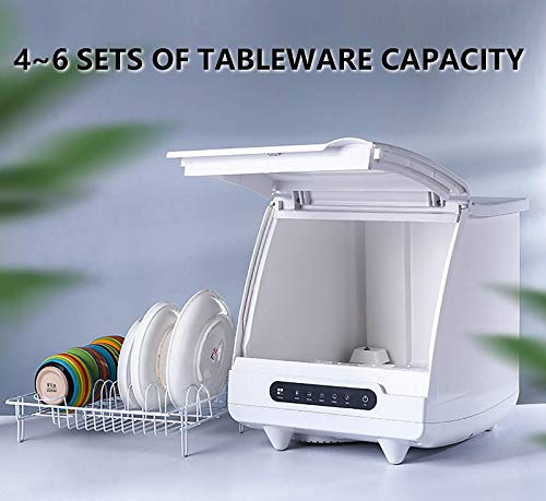 Lave-vaisselle portable automatique avec 5 programmes de lavage - 6