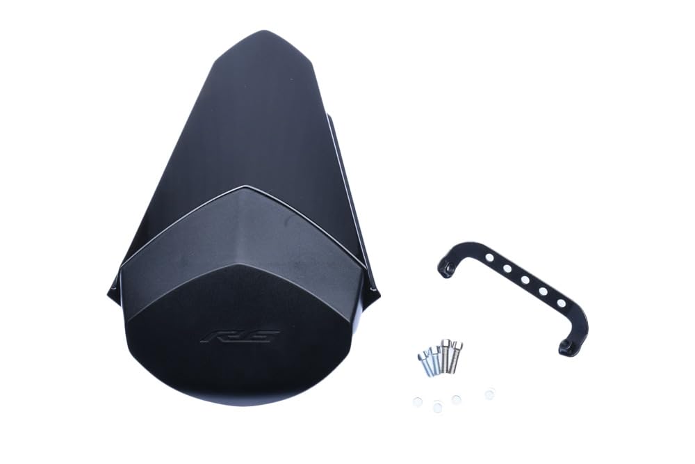 avdb-moto Dosseret/Capot de Selle compatible avec YAMAHA YZF R6 RJ27 2017-2024 en Plastique ABS Injecté (Noir Brillant)