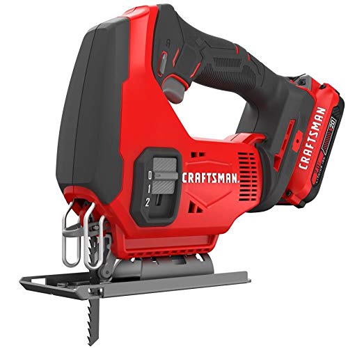 CRAFTSMAN V20 Cordless Jig Saw Kit (CMCS600D1)