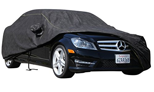XtremeCoverPro 100% Breathable Car Cover for Select Mercedes Benz SL400 SL550 SL63 SL65 AMG 2016 (black)