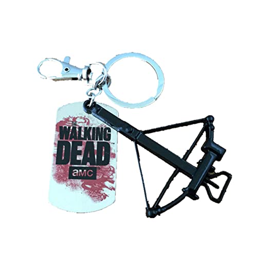 Llaveros de TV Movies Show Halloween Horror The Walking Dead Regalos para hombres, mujeres y niñas,...