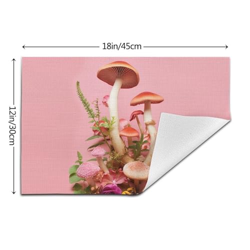 Sets de table pour extérieur et intérieur lot de 6 étanches en PVC - 4