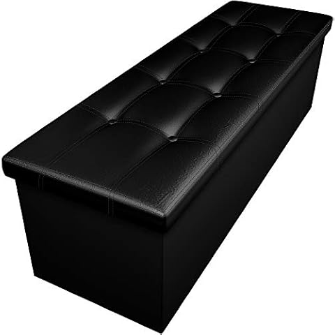 Camabel Folding Ottoman Storage Bench Cube Cover