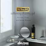 Davines Pasta & Love Softening Shaving Gel, Rich Lathering Shave Gel - Softens Hair for Close, Comfortable Shave - Protects Skin from Razor Burn & Tightness, 6.76 Fl Oz - Image 2