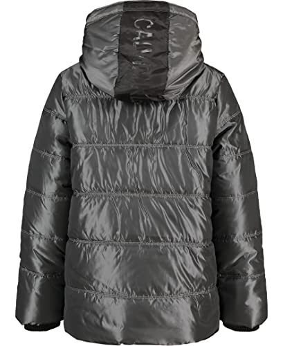 Calvin Klein boys Heavy Weight Hooded Legacy Bubble Jacket With Polar Fleece Lining3