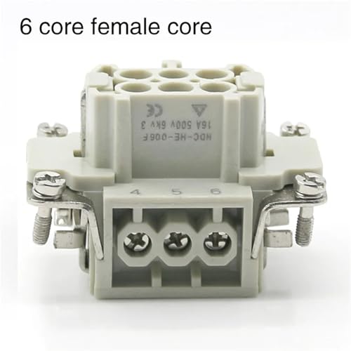 Conector Heavy-Duty 4/6/10/16/24 núcleos 16A 500V miniatura 2