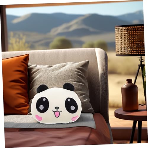 Almohada de cuello panda multifuncional para auto miniatura 4