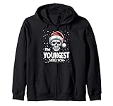 Photo Gallery youngest skeleton funny christmas family matching felpa con cappuccio Photo Gallery youngest skeleton funny christmas family matching felpa con cappuccio